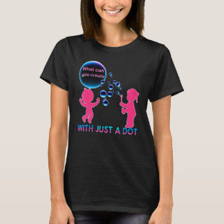 T-shirt Create With Dot Kid Bubbles September Internationa