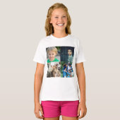 T-shirt Create Your Own 4 Photo Collage (Devant entier)
