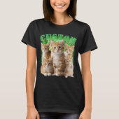 T-shirt create your own cat or any pets 90s bootleg  (Devant)