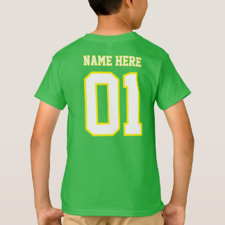T-shirt CREATE-YOUR-OWN DIY Custom design Boys Team Number
