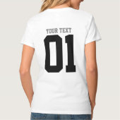 T-shirt CREATE-YOUR-OWN do-it-yourself Personnaliser téléc (Dos)