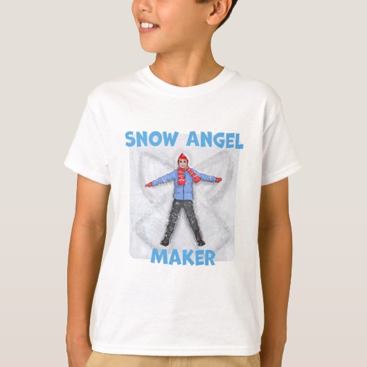T-shirt Créateur d'angle de neige (Devant)