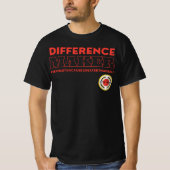 T-shirt Créateur de différences (Devant)