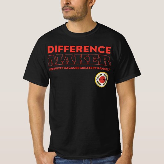T-shirt Créateur de différences (Devant)