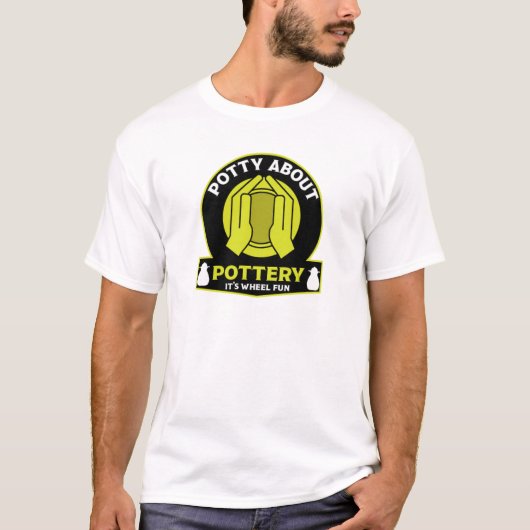 T-shirt Créateur de poteries en céramique (Devant)