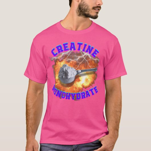 T-shirt Créatine drôle (Devant)