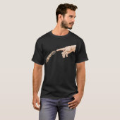 T-shirt Création Adam Hands Chat Michelangelo Touch Of G (Devant entier)