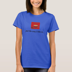 T-shirt Création Café Chaud