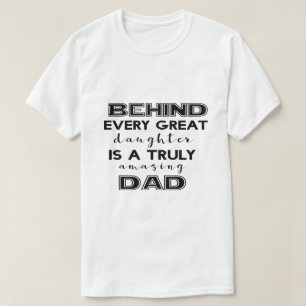 T-shirt Création de cadeau élégante blanche et noire