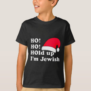 T-shirt Création de chapeau de Noël drôle pour les Juifs i
