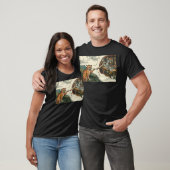 T-shirt Création de chat d'Adam drôle Art de mème (Unisexe)