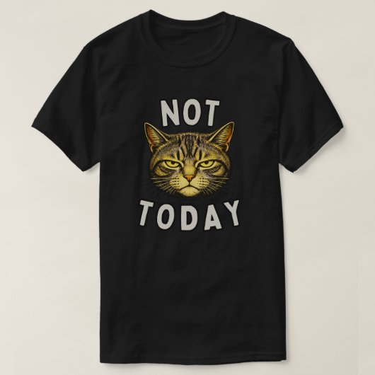 T-shirt Création de chat drôle pour un design de chat (Design devant)