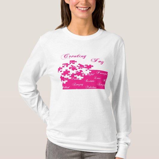 T-shirt Création de la joie (Devant)