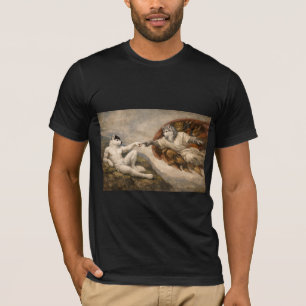 T-shirt Création de l'Adam poilu