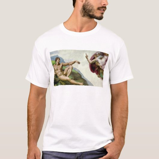 T-SHIRT CRÉATION DE L'HOMME (Devant)