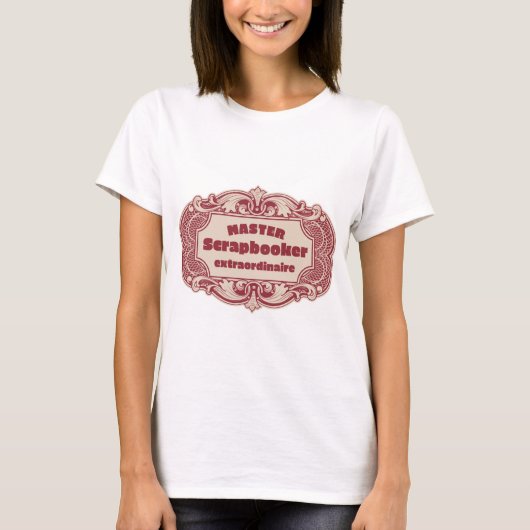 T-shirt Création de scrapbook (Devant)