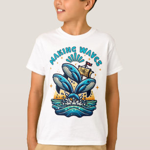 T-shirt Création de vagues