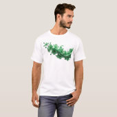 T-shirt Création FLEUR ABSTRAITE 26 Design (Devant entier)