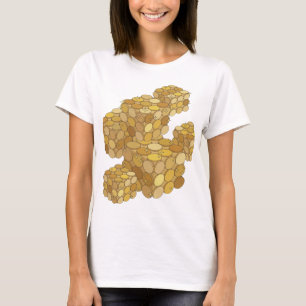 T-shirt Création graphique ART ABSTRAIT Gris accrocheur