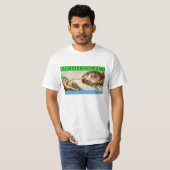 T-shirt Creation of Adam - Michelangelo, Sistine Chapel (Devant entier)