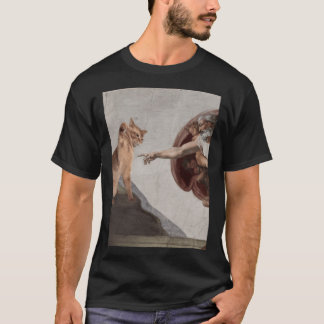 T-shirt CRÉATION PARFAITE Et DIEU a créé la famille des ch