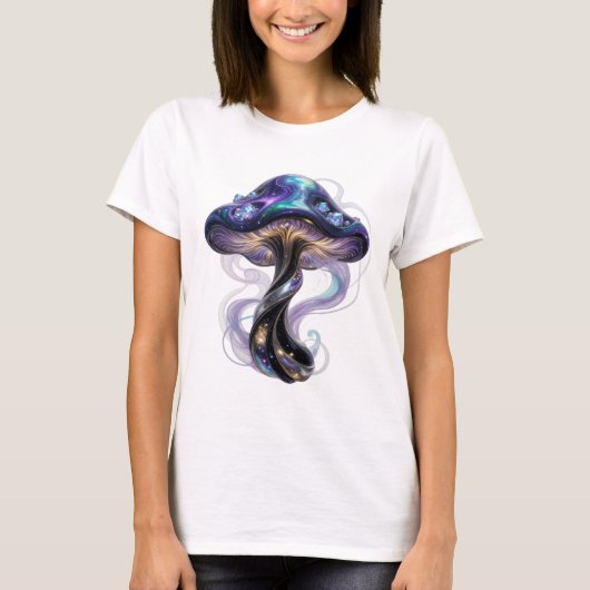 T-shirt Création tendance violette UNKNWN (Devant)