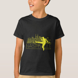 T-shirt Créations de joue Nashville Soccer City Mls , Homm