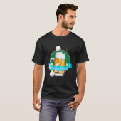 T-shirt Creative Beer Drinker Golfer Autre Round Golf Dr. (Devant entier)