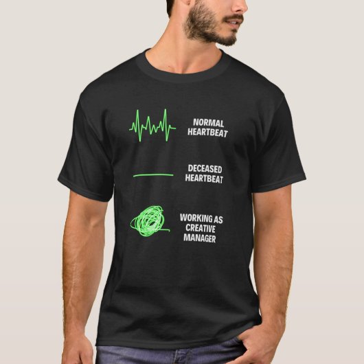 T-shirt Creative Manager Worker Creative Manager (Devant)