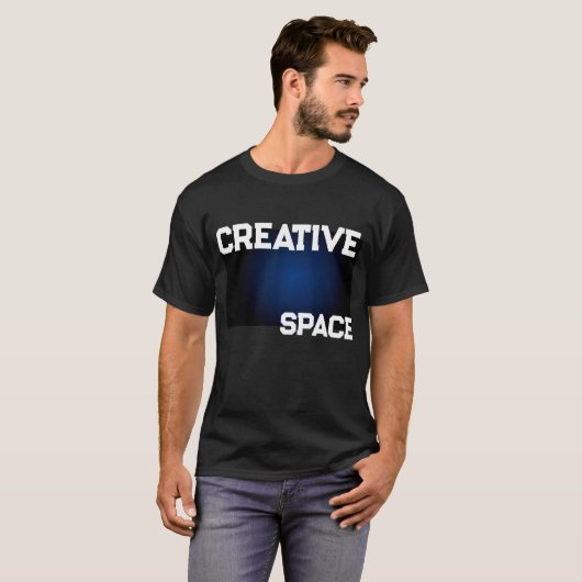 T-shirt Creative Space by J.H. Thornton (Devant entier)