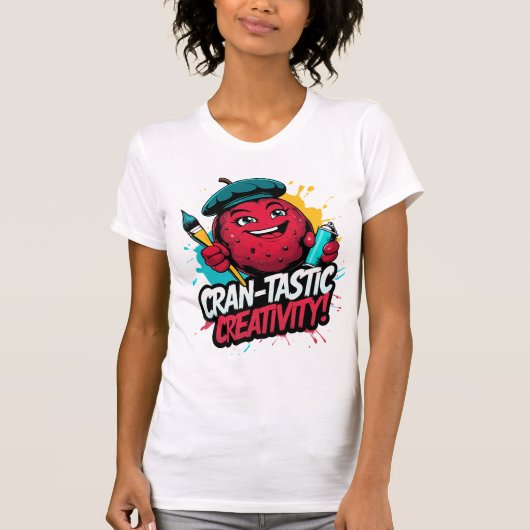 T-shirt Créativité Cran-Tastic (Devant)