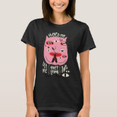 T-shirt Créature Abstraite de positivité (Devant)