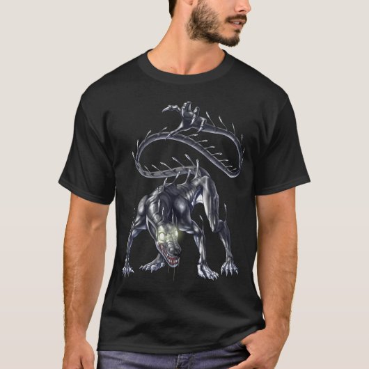T-shirt Créature aztèque Ahuizotl (Devant)