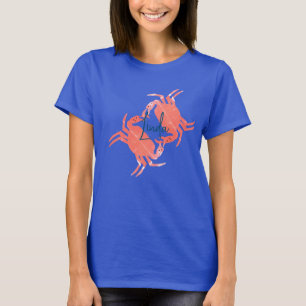 T-shirt Créature de l'océan plage crabe