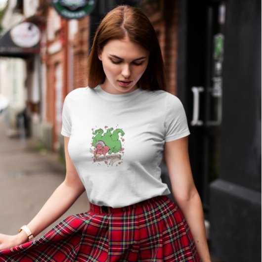 T-shirt Créature déplaisante du tentacle de sirène