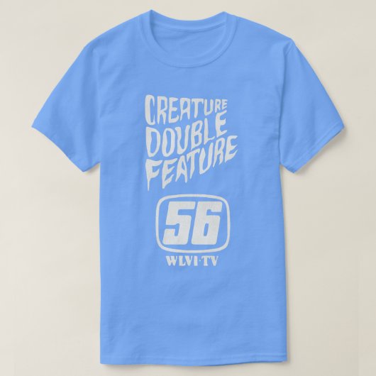 T-shirt Créature Double fonctionnalité les années 70 Horre (Design devant)