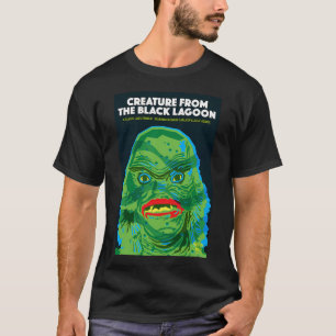 T-shirt Créature du poster de la Lagune Noire pour collect