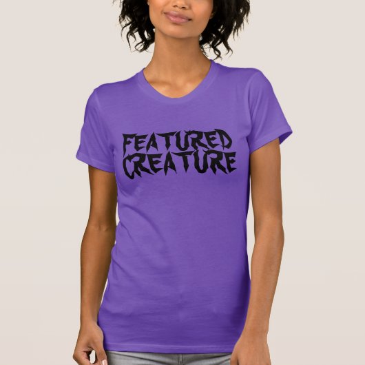 T-shirt créature en vedette (Devant)
