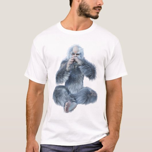 T-shirt Créature fantastique Yéti (Devant)