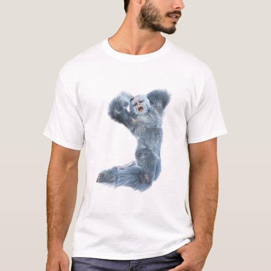 T-shirt Créature fantastique Yéti (Devant)