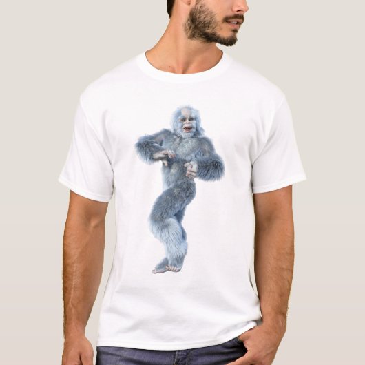T-shirt Créature fantastique Yéti (Devant)
