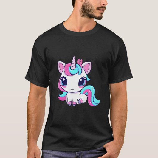 T-shirt Créature Magique Licorne (Devant)