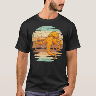 T-shirt Créature marine Kraken Octopus