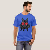 T-shirt Créature mignonne et effrayante de Mothman (Devant entier)