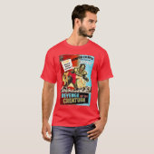 T-shirt Créature Monstre Horreur Rétro ami (Devant entier)