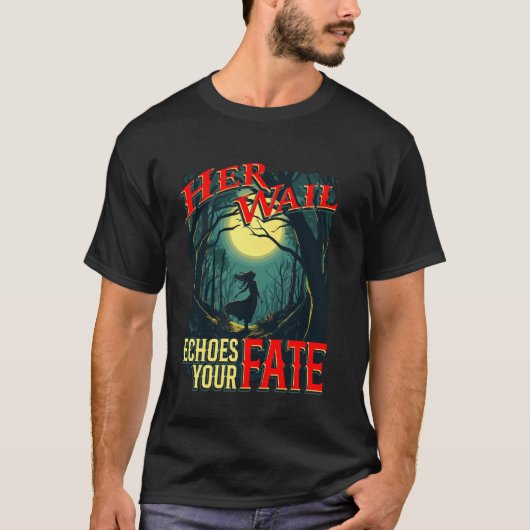 T-shirt Créature mythique Banshee Mythe celtique Folklore  (Devant)