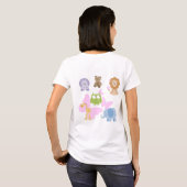 T-shirt Créatures Colorées (Dos entier)