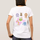 T-shirt Créatures Colorées (Dos)