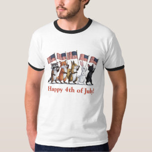 T-shirt Créatures des bois du 4 juillet