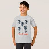T-shirt Créatures effrayantes de Gremlin Halloween (Devant entier)